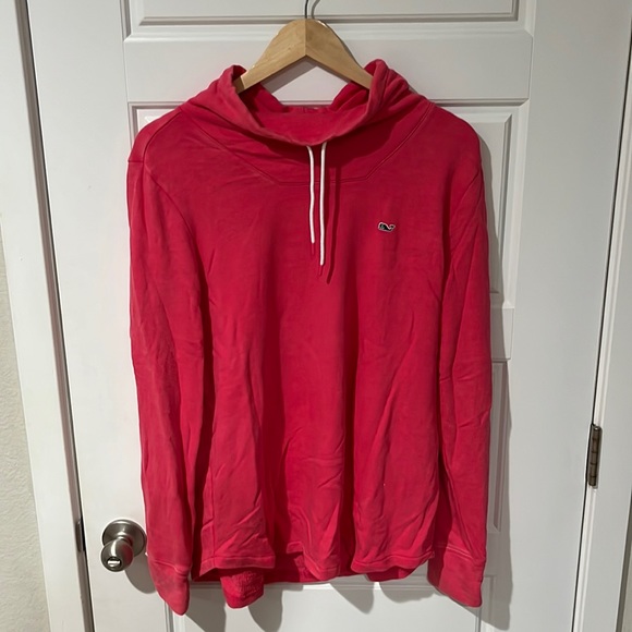 Vineyard Vines Sunwashed Funnel Neck Relaxed Sweatshirt - Picture 1 of 5